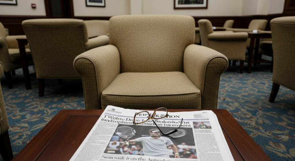 Clinton Tennis Enthusiasts Follow Wimbledon’s Daily Developments