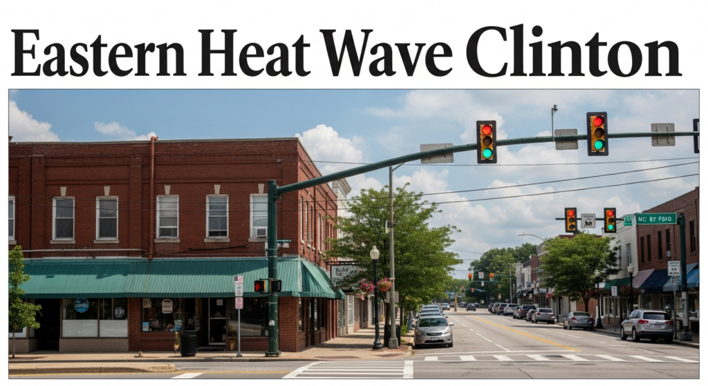 Eastern Heat Wave Prompts Local Concerns in Clinton