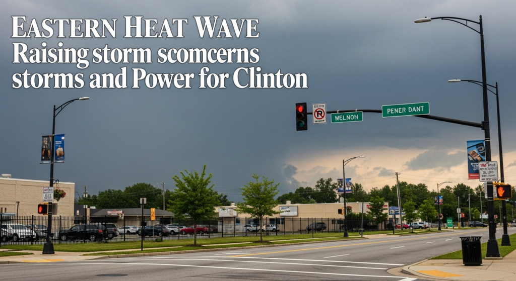 Eastern Heat Wave Raises Storm, Power Concerns for Clinton