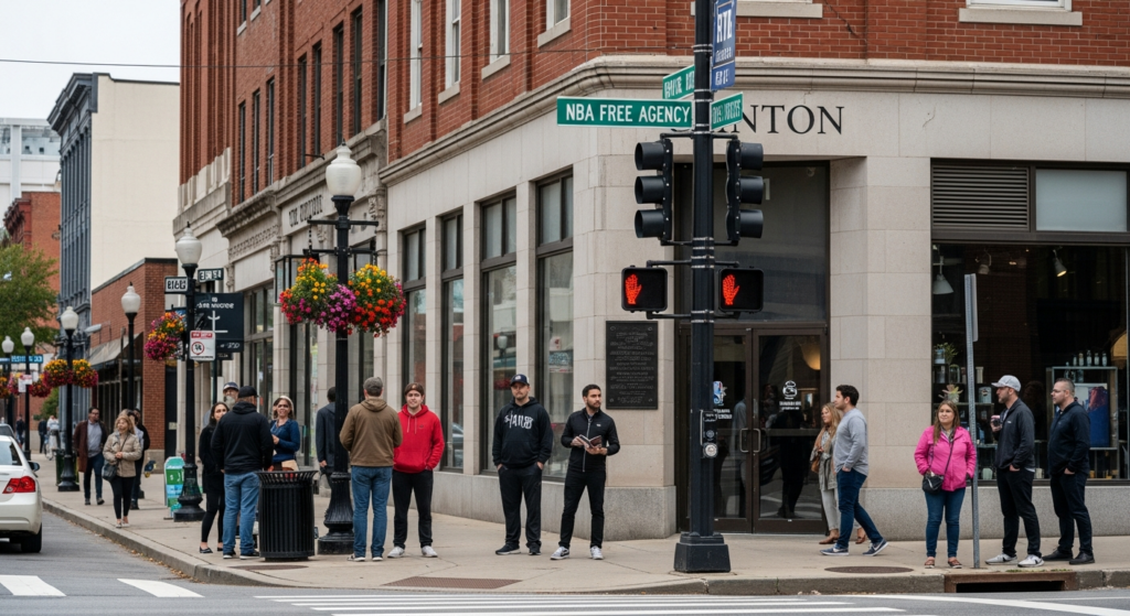 NBA Free Agency Draws Attention from Sports Fans in Clinton