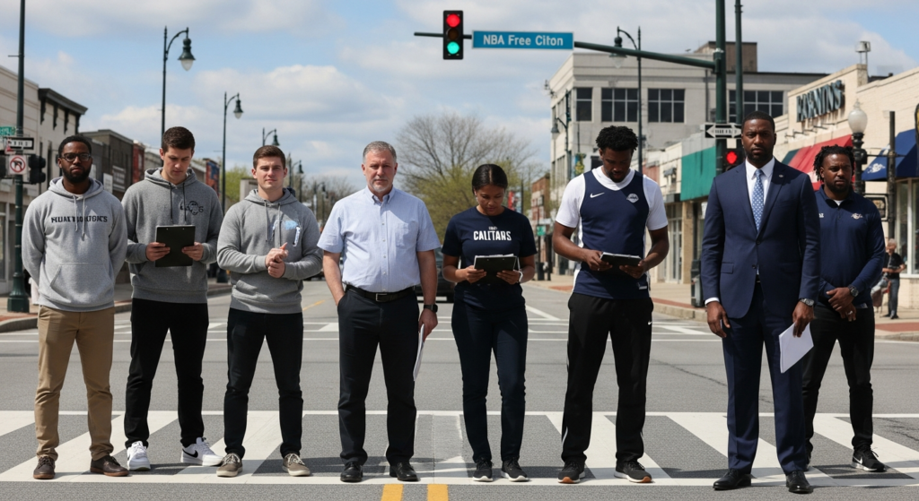 NBA Free Agency Draws Attention of Sports Fans in Clinton