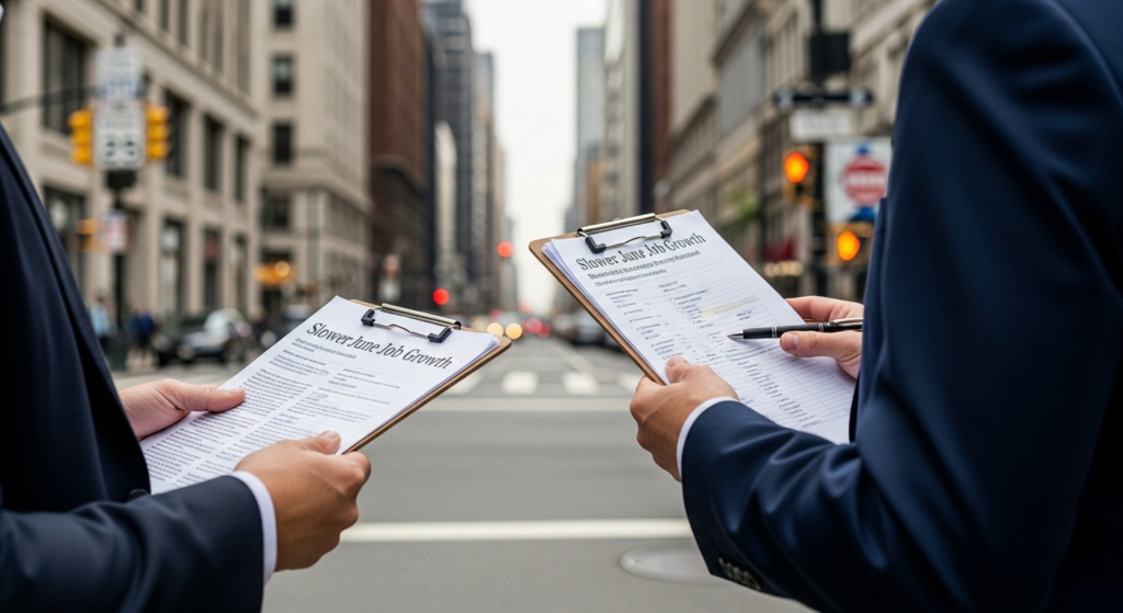 Slower June Job Growth Shifts Rate Expectations, With Implications for Clinton