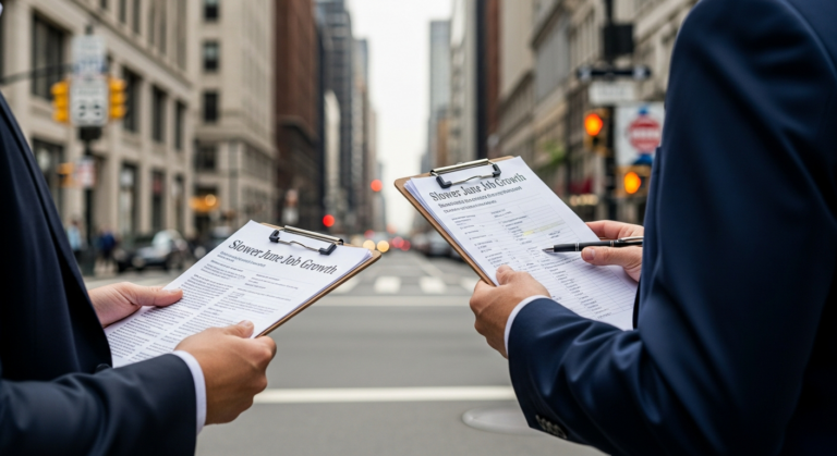 Slower June Job Growth Shifts Rate Expectations, With Implications for Clinton