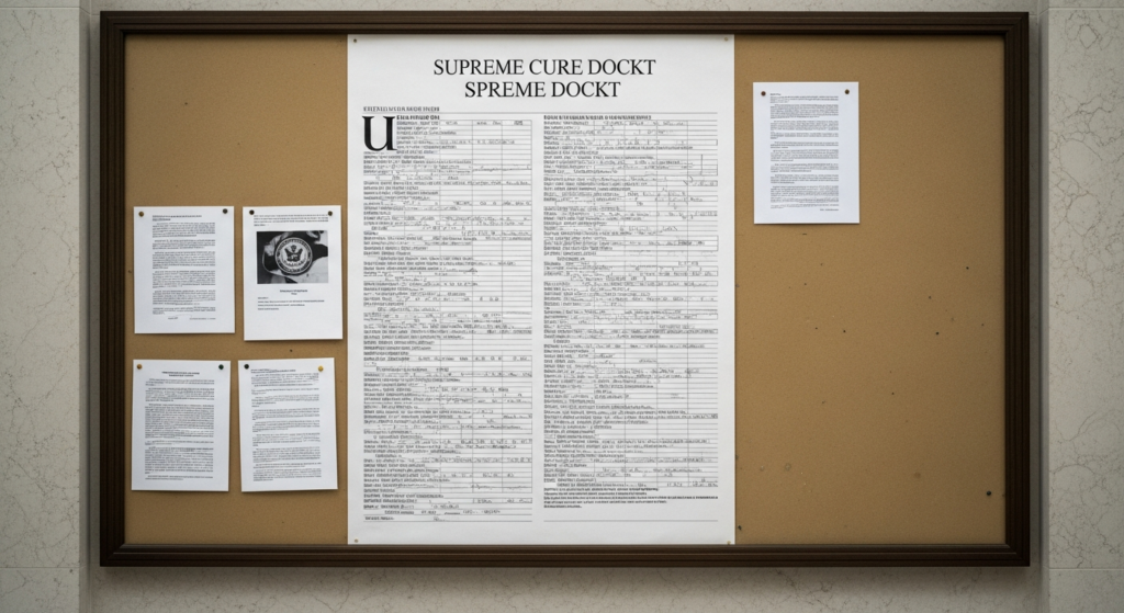 Supreme Court Docket Includes Major Cases With Potential Implications for Clinton