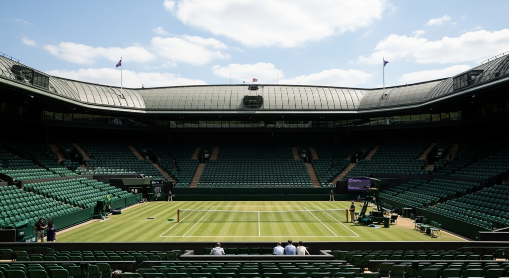 Wimbledon Action Draws Interest in Clinton as Tournament Continues