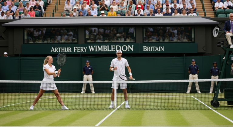 Wimbledon Quarterfinal Run Sparks Interest, Even in Clinton