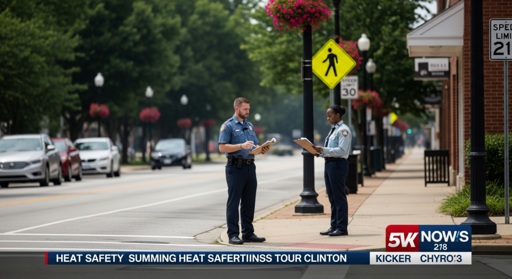 Clinton Residents Urged to Heed Heat Safety Warnings Amid Summer Conditions