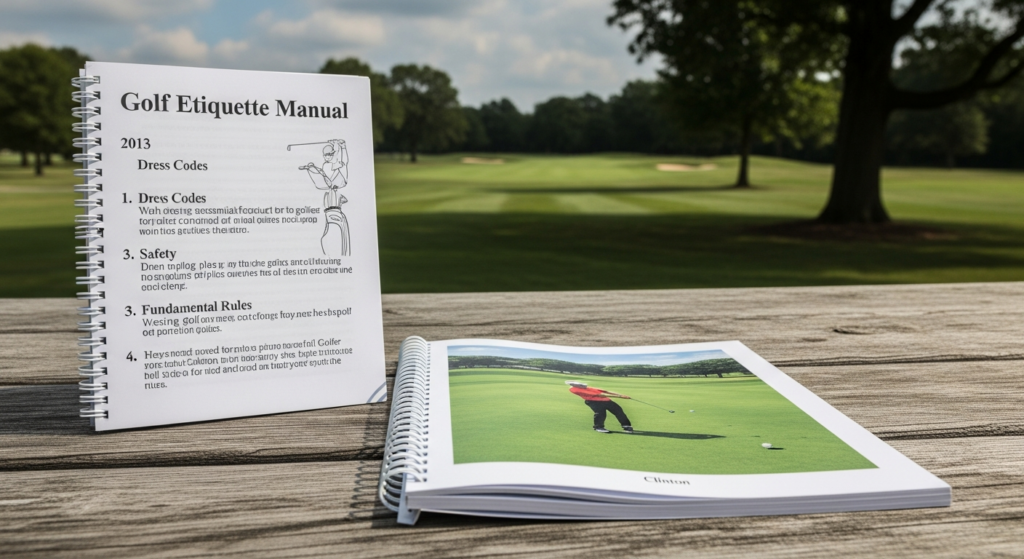 Golf Etiquette Manual Provides Guidance for Players in Clinton
