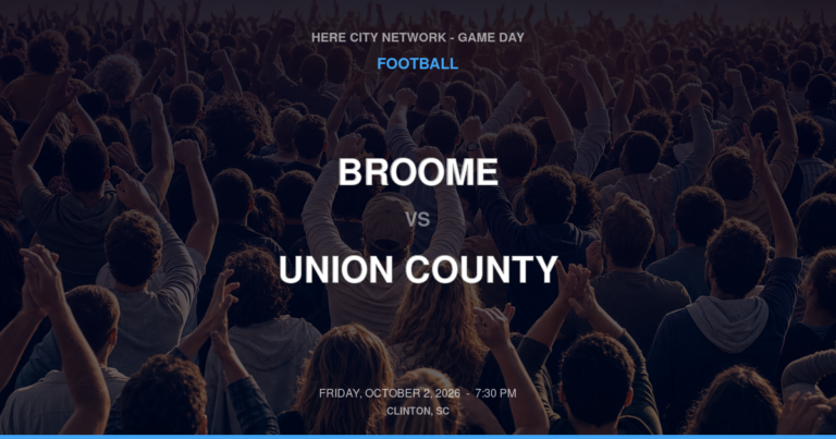 Broome 28, Union County 0